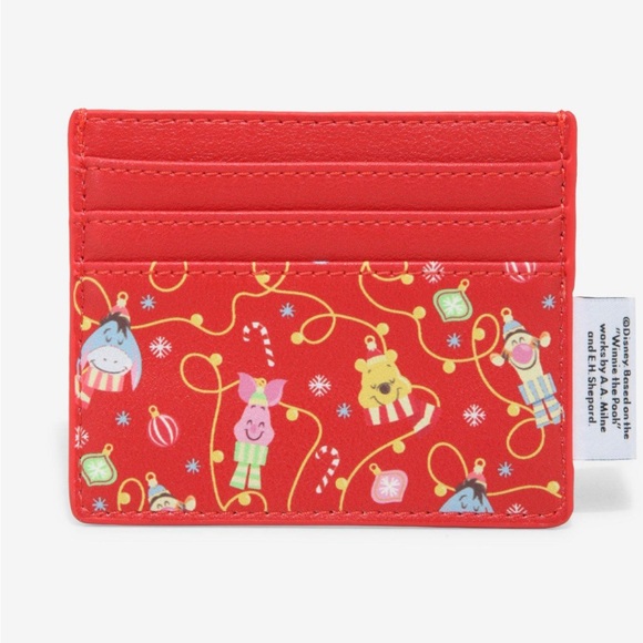 Her Universe Disney Winnie The Pooh Christmas Ornament Mini Backpack/card holder - Picture 3 of 8